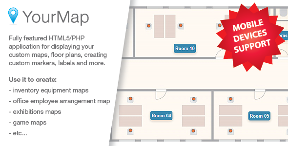 YourMap - customizable maps with back-end panel - CodeCanyon Item for Sale