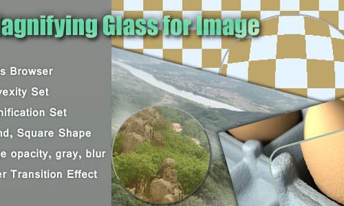 Magnifying Glass for Image by maxtecb | CodeCanyon