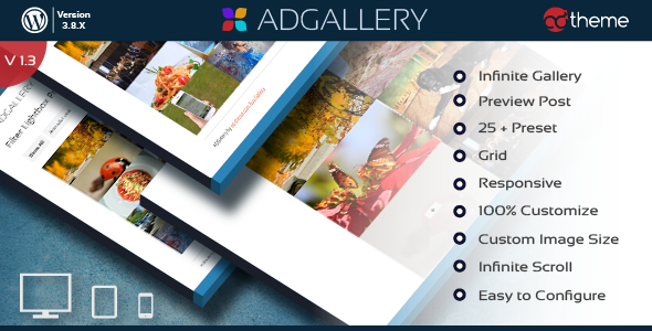AD Gallery - Premium Wordpress Plugin - CodeCanyon Item for Sale