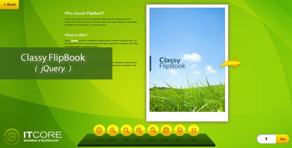 Classy FlipBook Responsive jQuery Plugin - CodeCanyon Item for Sale