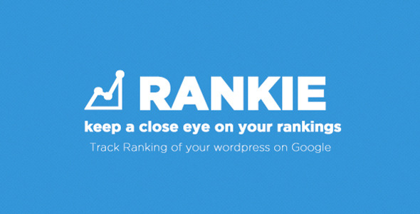 Rankie - Wordpress Rank Tracker Plugin - CodeCanyon Item for Sale