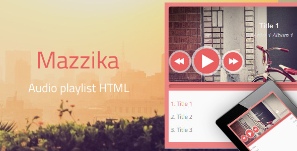 Mazzika Playlist html - CodeCanyon Item for Sale