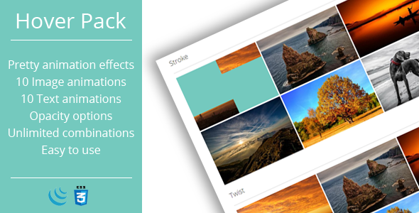 Hover Effects Pack - JavaScript Plugin - CodeCanyon Item for Sale