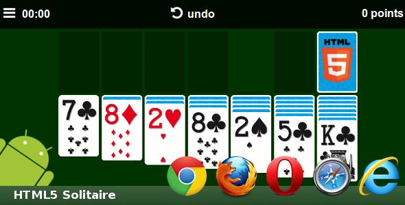 HTML5 Solitaire - CodeCanyon Item for Sale