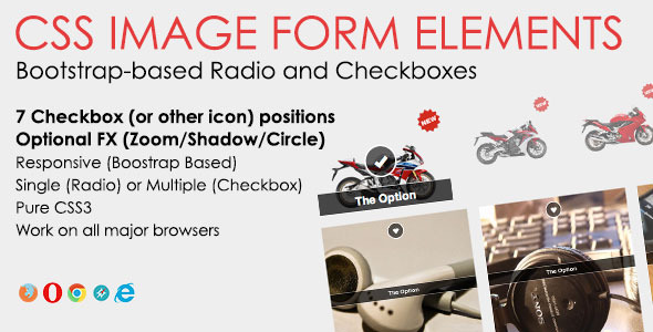 CSS Image Form Elements - CodeCanyon Item for Sale