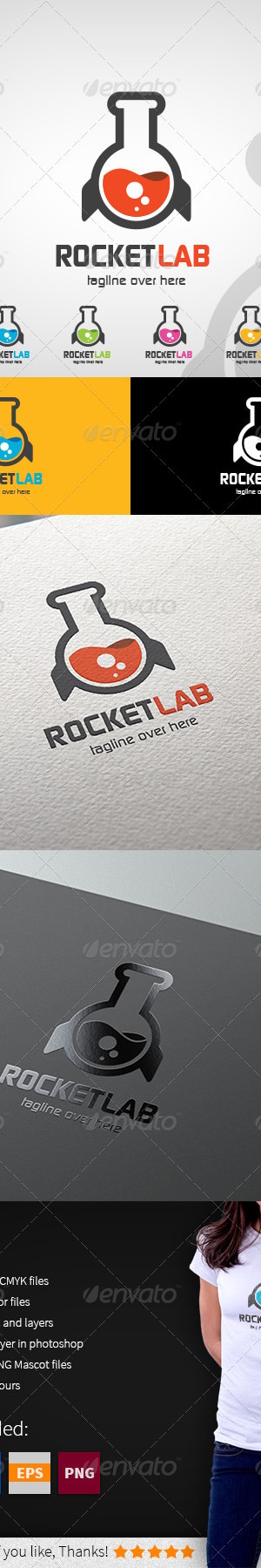 Rocket Lab logo, Logo Templates | GraphicRiver