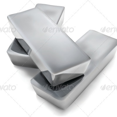Silver Bar, Vectors | GraphicRiver