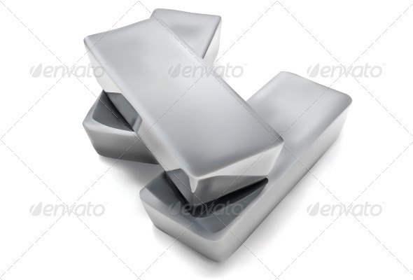 Silver Bar, Vectors | GraphicRiver