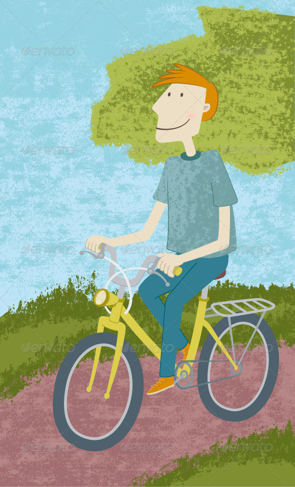 Bike Ride, Vectors | GraphicRiver