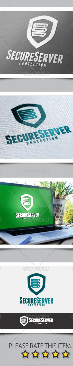 Secure Server Logo Template, Logo Templates | GraphicRiver