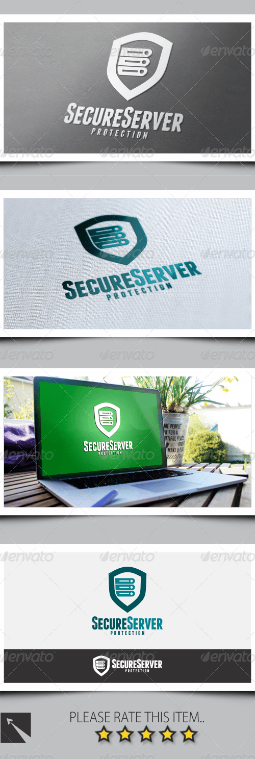 Secure Server Logo Template, Logo Templates | GraphicRiver