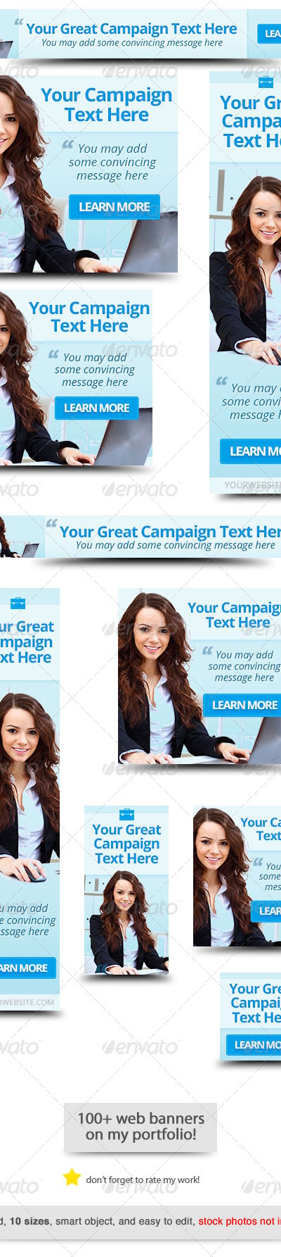 Corporate Web Banner Design Template 48, Web Elements | GraphicRiver