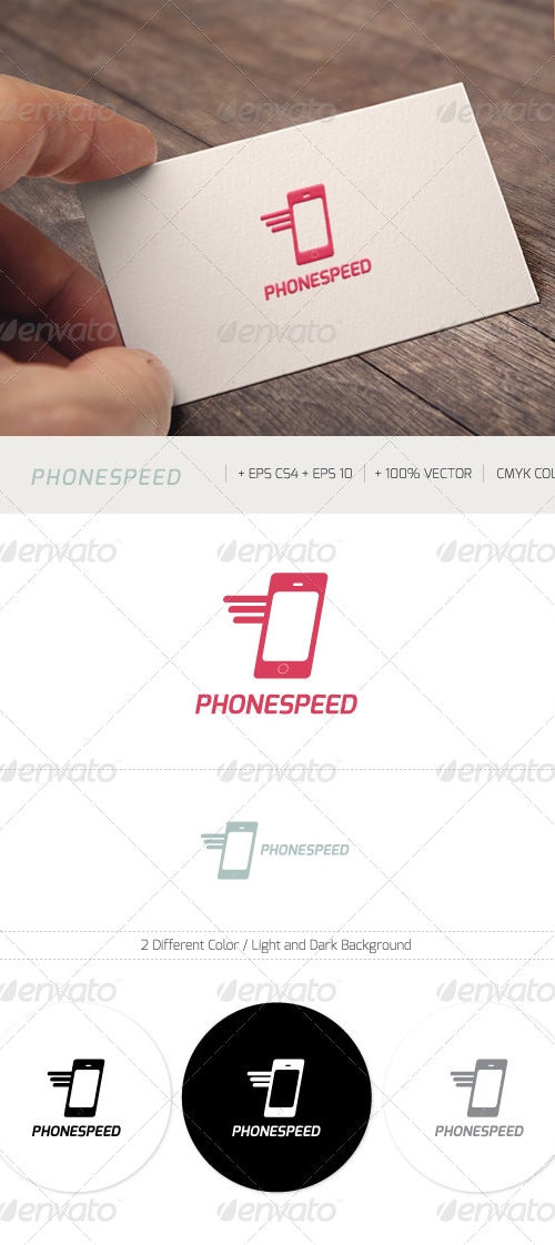 Phone Speed, Logo Templates | GraphicRiver