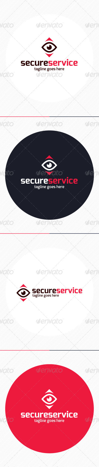 Secure Service Logo, Logo Templates | GraphicRiver