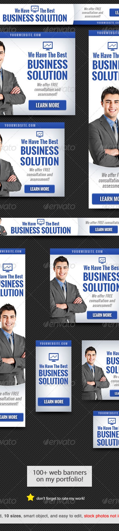 Corporate Web Banner Design Template 49, Web Elements | GraphicRiver
