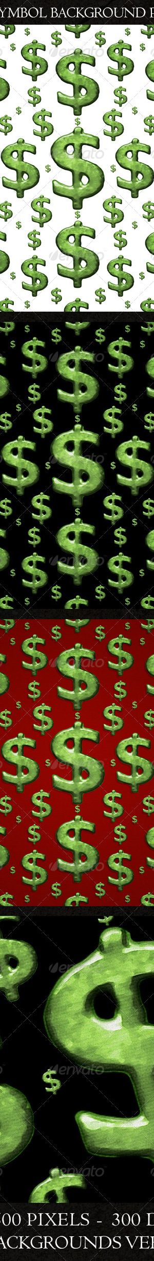 Money Symbol Background Patterns , Graphics | GraphicRiver