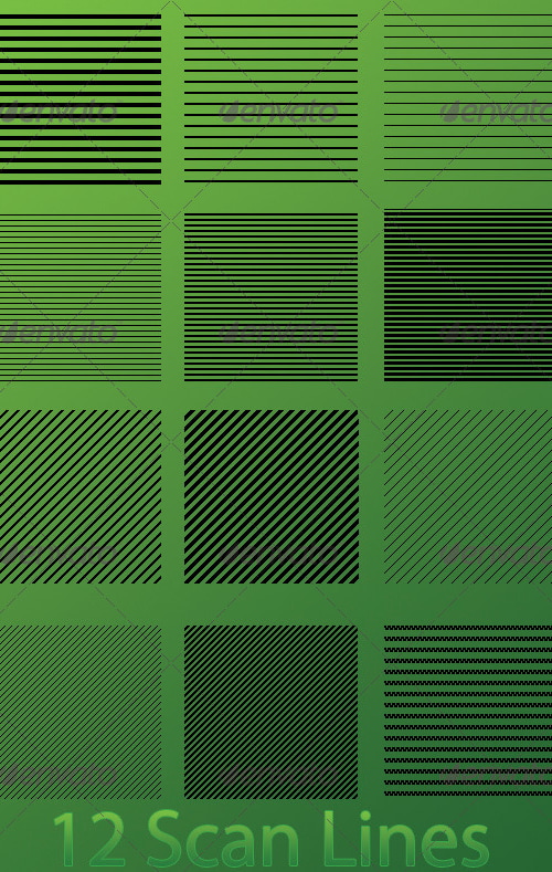 Scan Lines, Add-ons | GraphicRiver