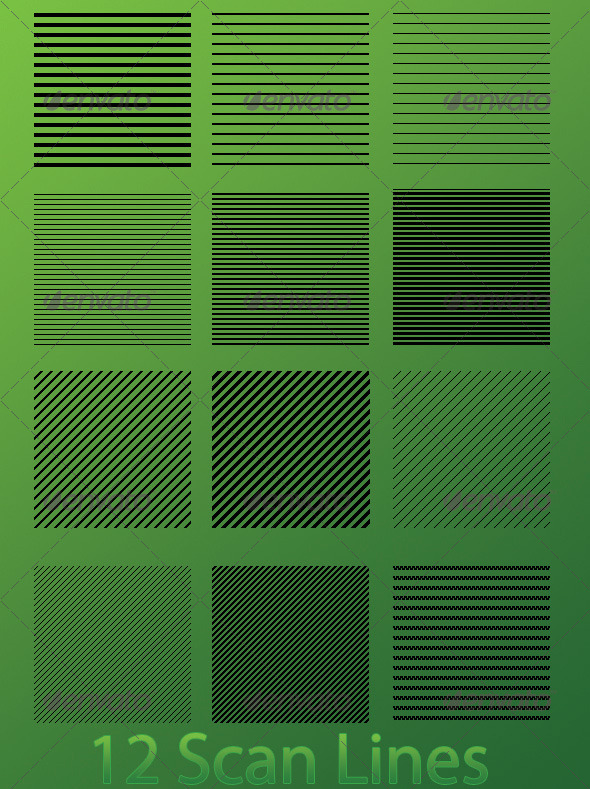 Scan Lines, Add-ons | GraphicRiver