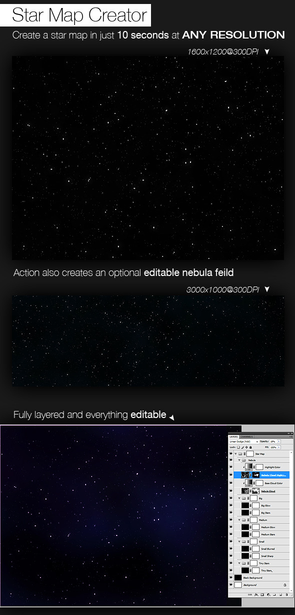 Star Map Creator, Add-ons | GraphicRiver