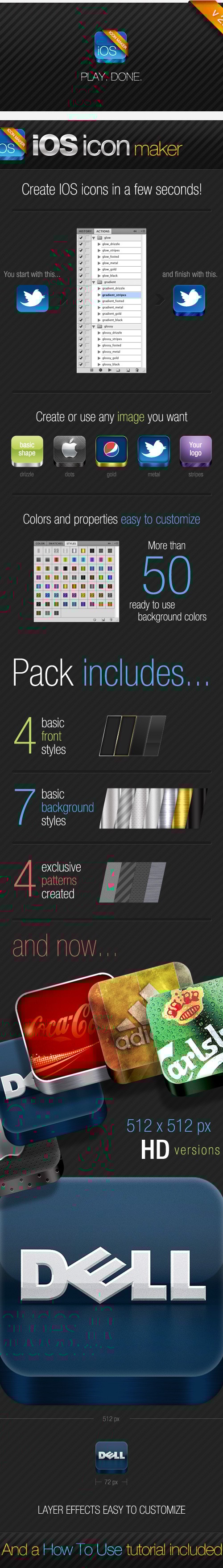 iOS Icon Maker, Add-ons | GraphicRiver