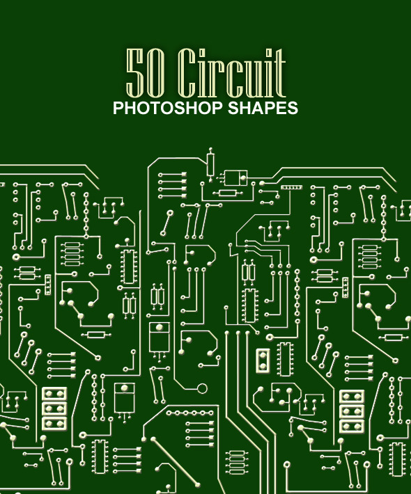 Computer Circuit Shapes, Add-ons | GraphicRiver