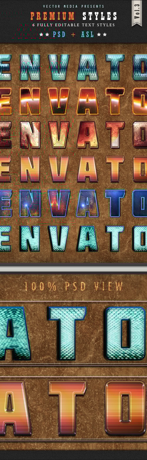Premium Text Styles - Vol.3, Add-ons | GraphicRiver