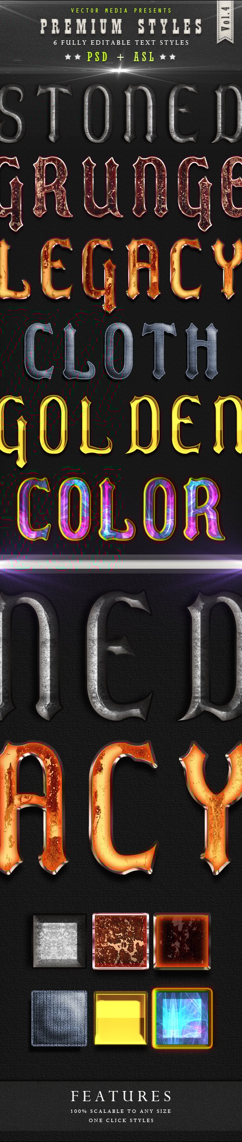 Premium Text Styles - Vol.4, Add-ons | GraphicRiver