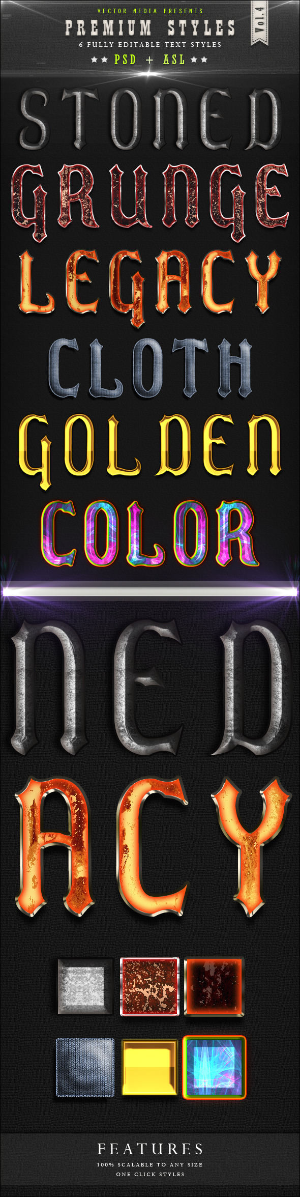 Premium Text Styles - Vol.4, Add-ons | GraphicRiver