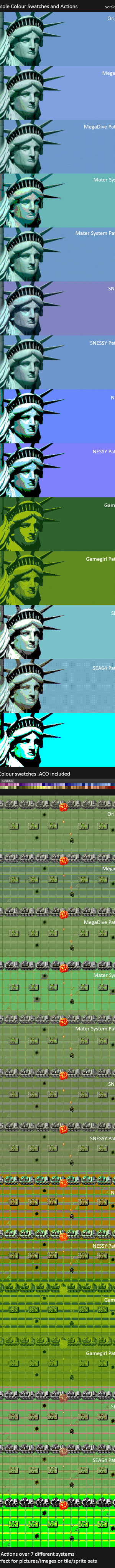 Console Colour Swatches and Actions, Add-ons | GraphicRiver