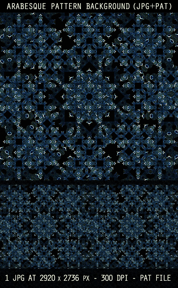 Arabesque Pattern Background, Add-ons | GraphicRiver