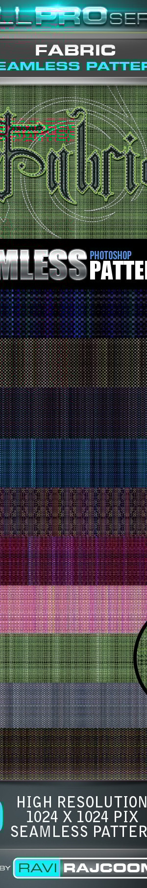 Fabric Seamless Tileable Pattern, Add-ons | GraphicRiver