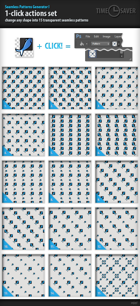 Seamless Patterns Generator I, Add-ons | GraphicRiver