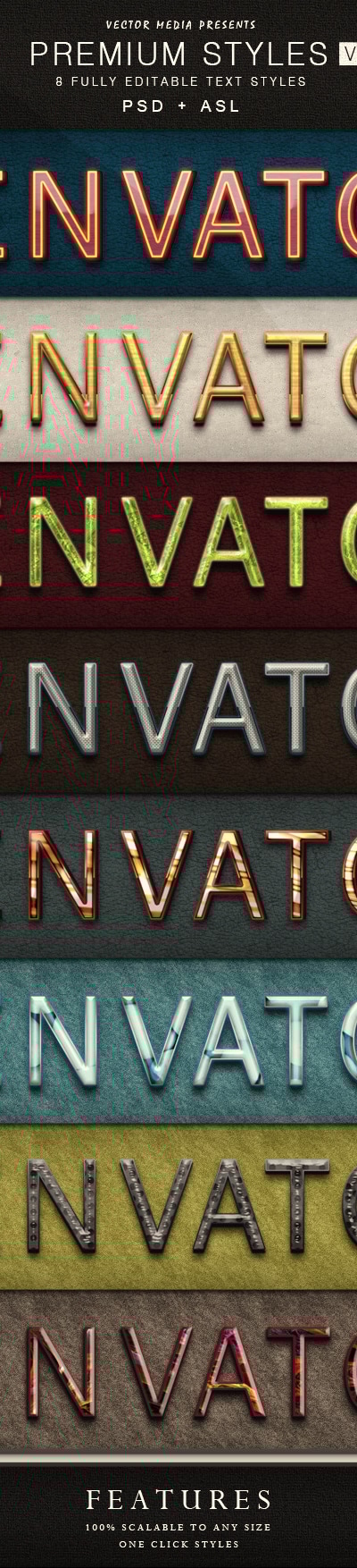 Premium Text Styles - Vol.6, Add-ons | GraphicRiver