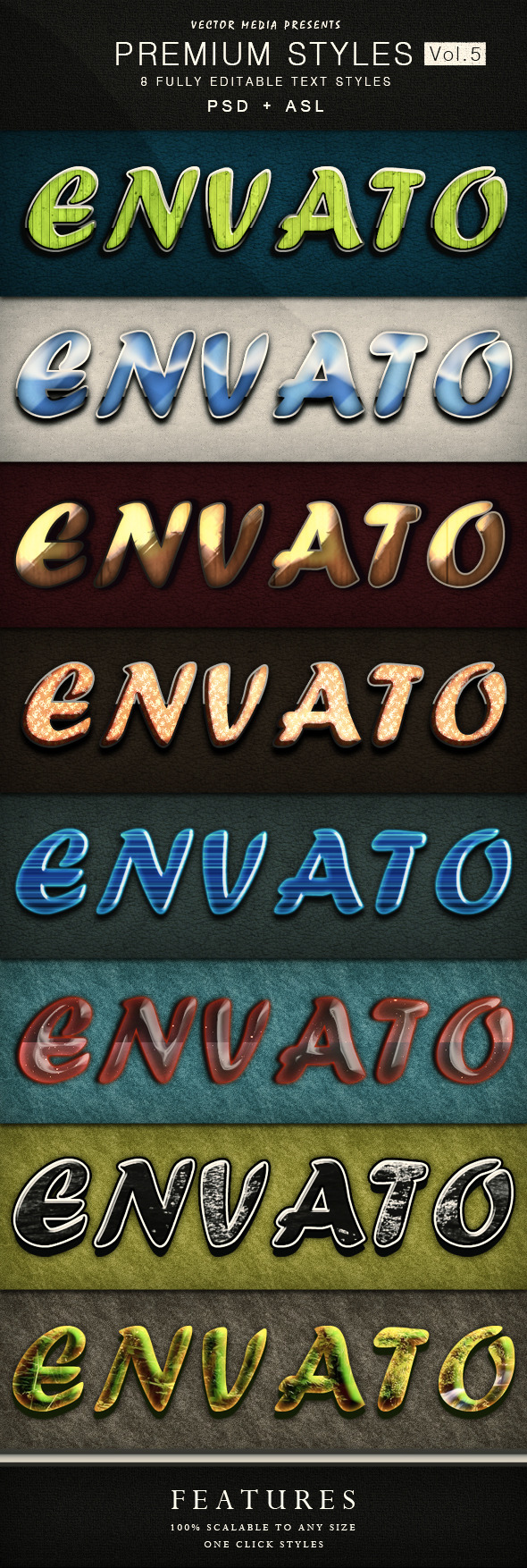 Premium Text Styles - Vol.5, Add-ons | GraphicRiver