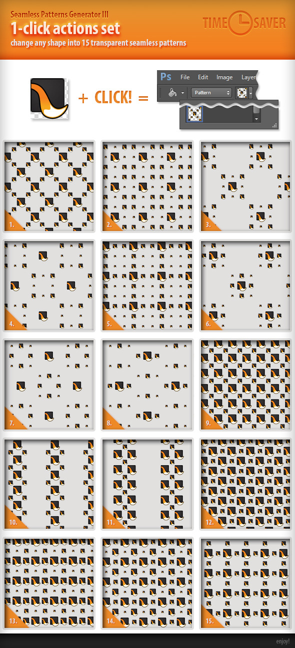 Seamless Patterns Generator III, Add-ons | GraphicRiver