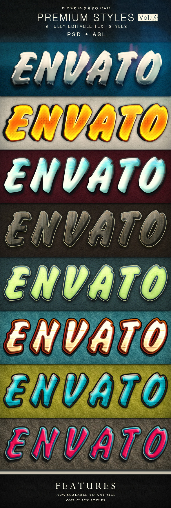 Premium Text Styles - Vol.7, Add-ons | GraphicRiver