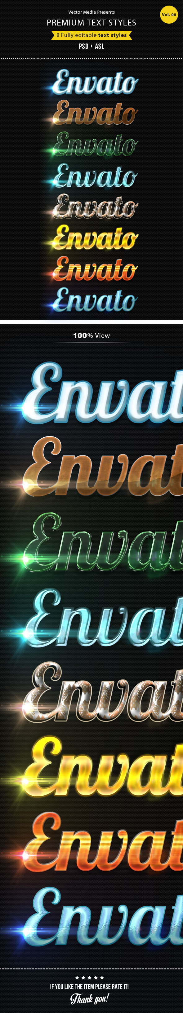 Premium Text Styles - Vol.8, Add-ons | GraphicRiver