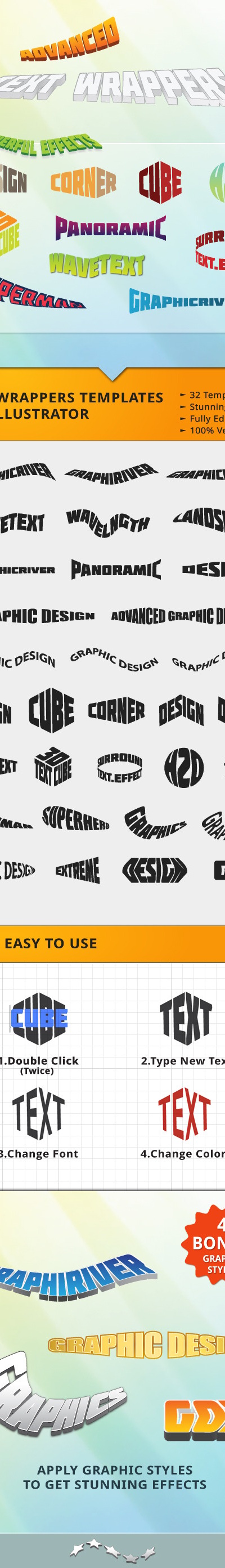 Advanced Text Wrappers, Add-ons | GraphicRiver