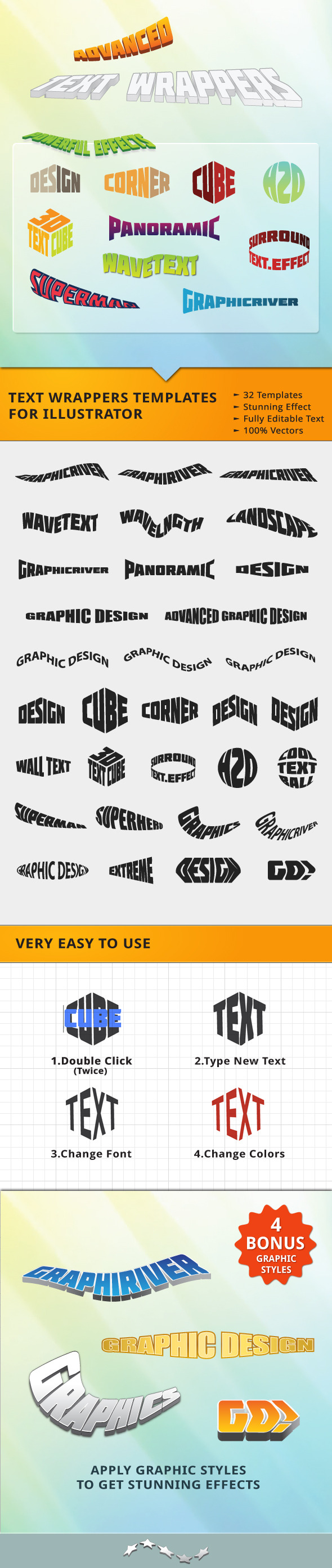 Advanced Text Wrappers, Add-ons | GraphicRiver