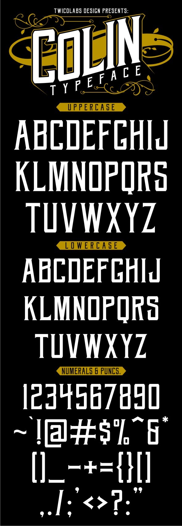 Colin Typeface, Fonts | GraphicRiver