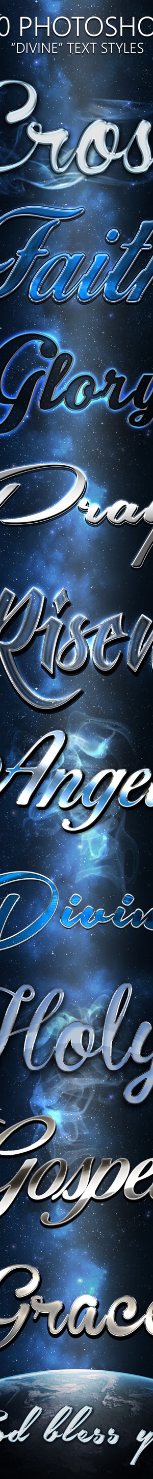 10 Divine Photoshop Text Styles, Add-ons | GraphicRiver