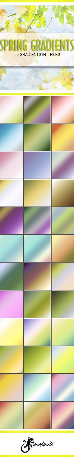 Spring Gradients, Add-ons | GraphicRiver