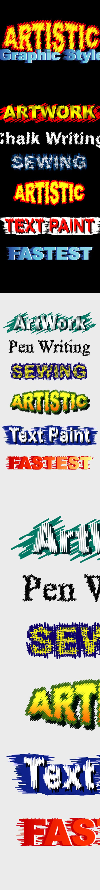 Artistic Graphic Styles, Add-ons | GraphicRiver