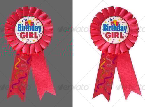 Birthday Ribbon, Isolated Objects | GraphicRiver