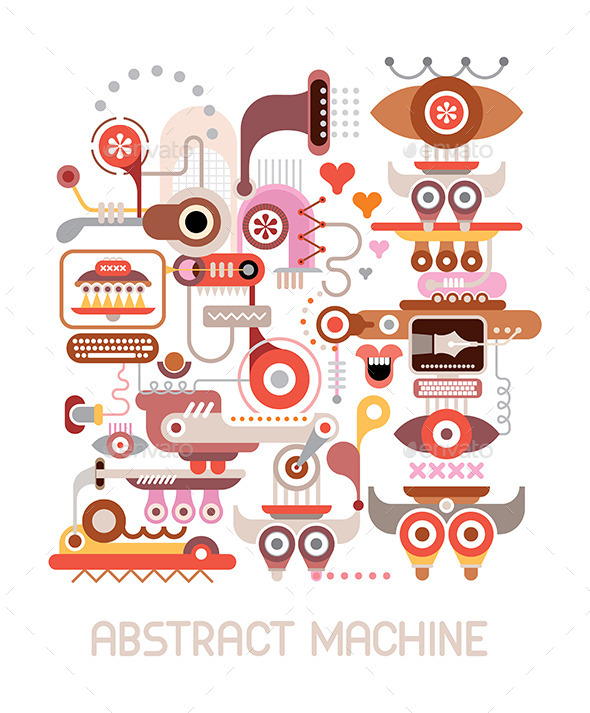 Abstract Machine, Vectors | GraphicRiver