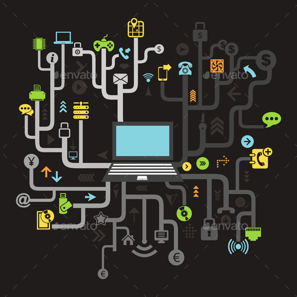 Internet, Vectors | GraphicRiver