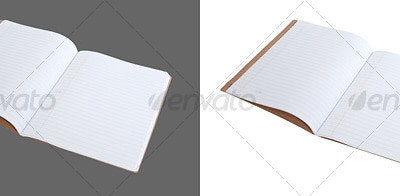 Open Notebook, Isolated Objects | GraphicRiver