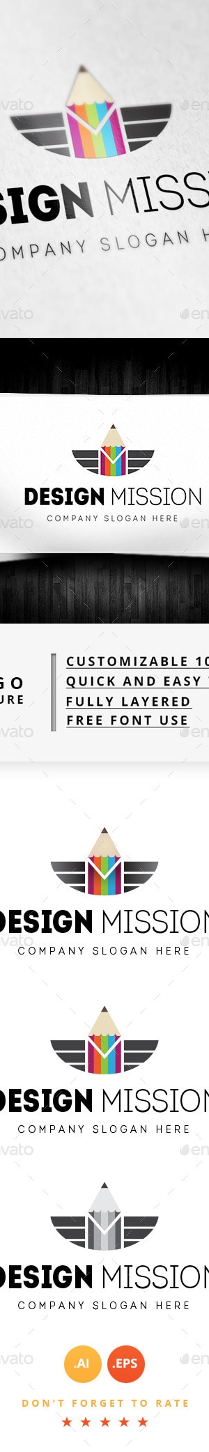 Design Mission Logo, Logo Templates | GraphicRiver