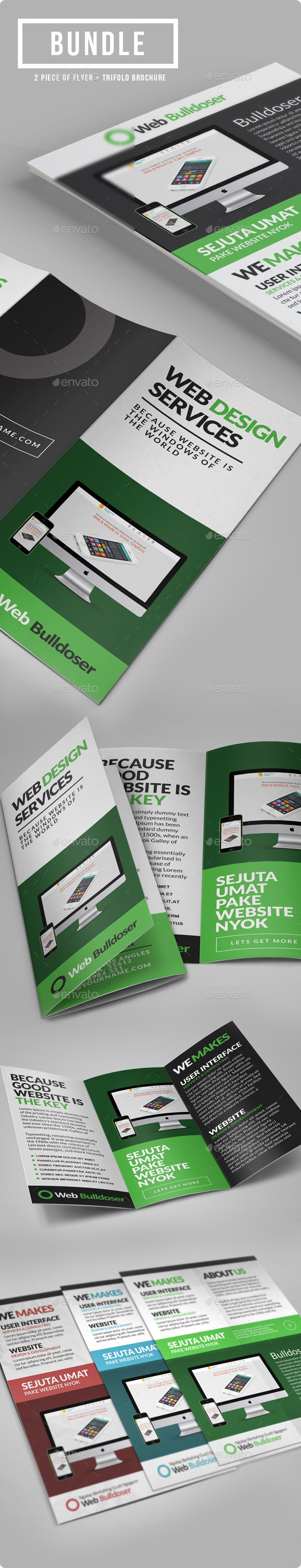 Premium Web Design Bundle, Print Templates | GraphicRiver