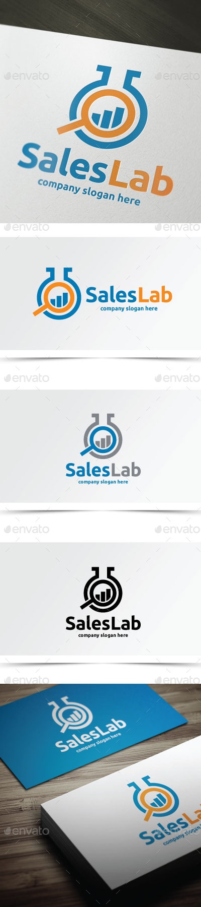 Sales Lab, Logo Templates | GraphicRiver